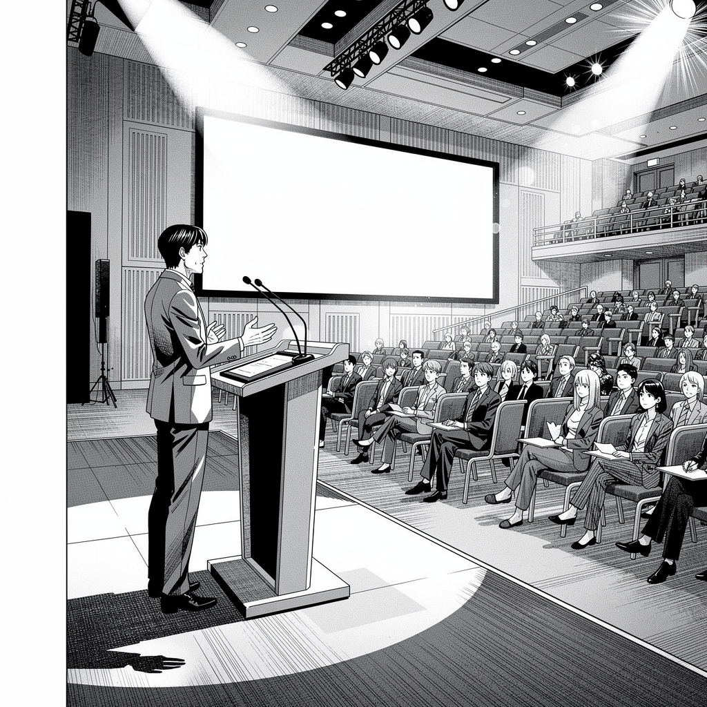 Manga editorial style